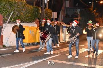 Papá Noel visita de sorpresa Lomo Magullo (Telde)/Francisco Javier Santana.